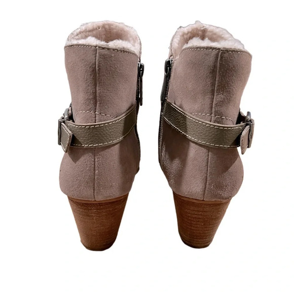 Emu Australia Sturt Leather Merino Wool Buckle Ankle Booties Size 9 - Picture 3 of 7